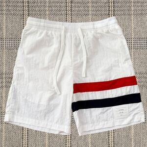 Thom Browne Men's White Short Sleeve